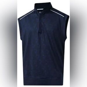 New Men’s Medium Golf Vest Dry Fit Lightweight 1/4 Zip Pullover